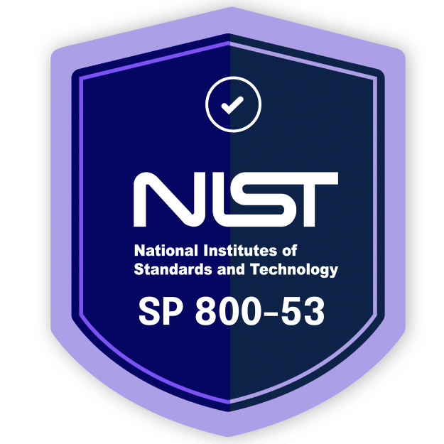 NIST 800-53 Compliance Badge